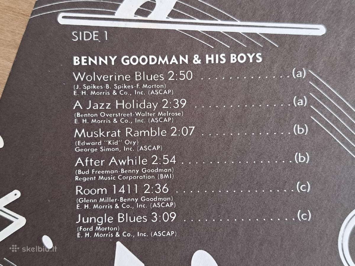A Jazz Holliday, Vinyl 1973 - nuotraukos Nr. 7