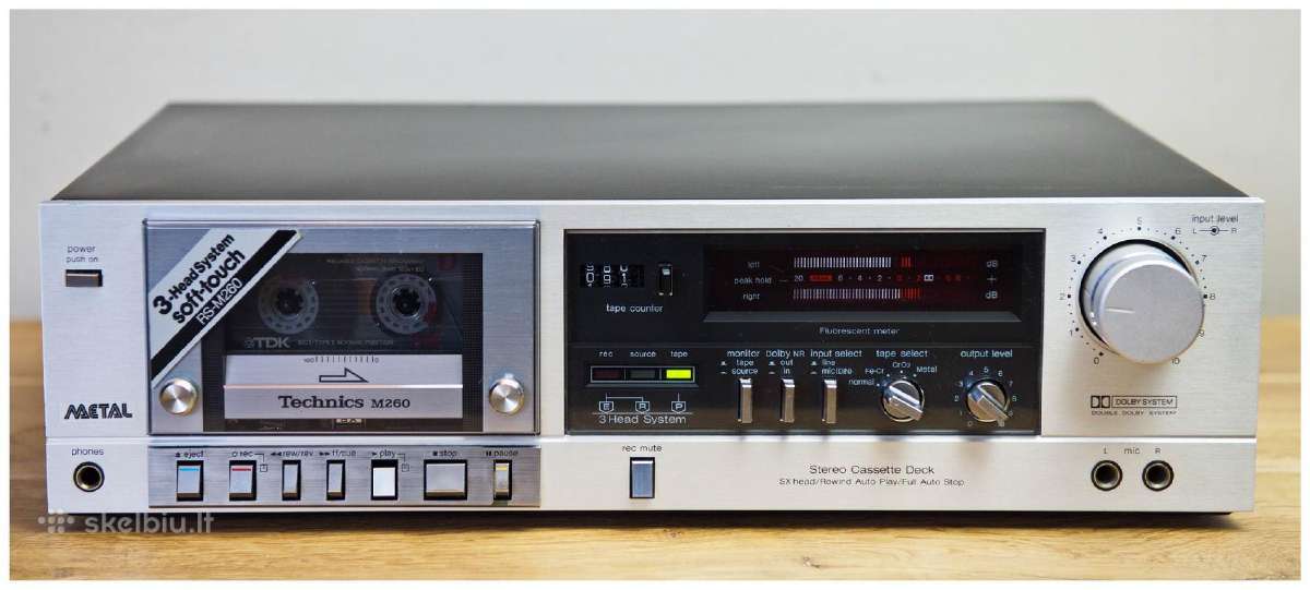 Kasetine deka Sony Tc-we475 Technics; Marantz Teac - Skelbiu.lt