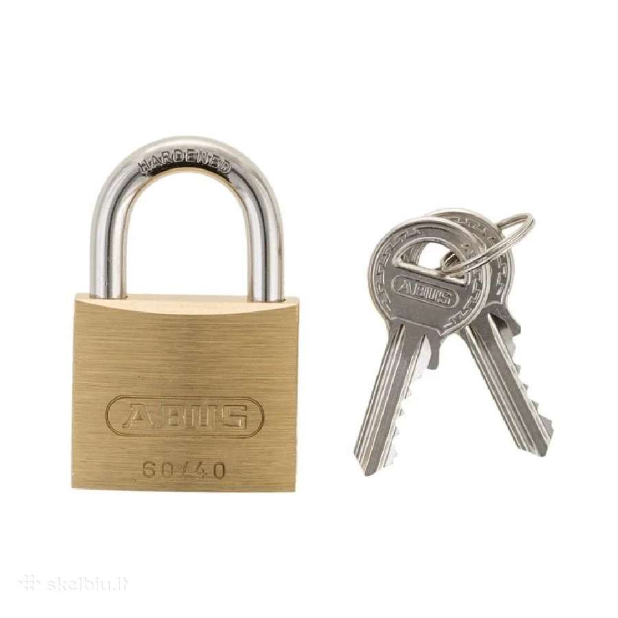 Spyna Abus 60/40c6, aukso, 60 mm