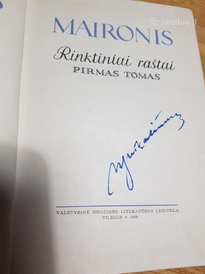 Maironis Rinktiniai raštai
