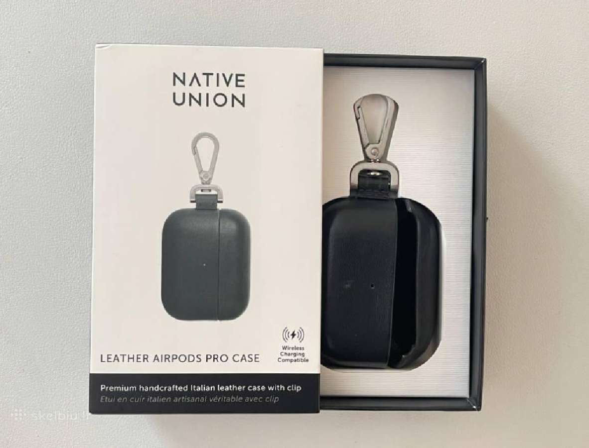 Apple Airpods Pro odinis juodas dėklas - nuotraukos Nr. 4
