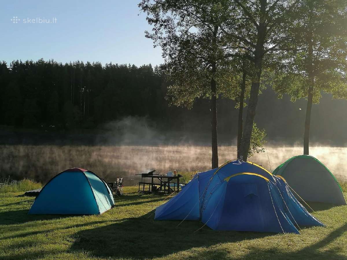 Nameliai prie ežero ir kempingas palapinėms/kemper - nuotraukos Nr. 3