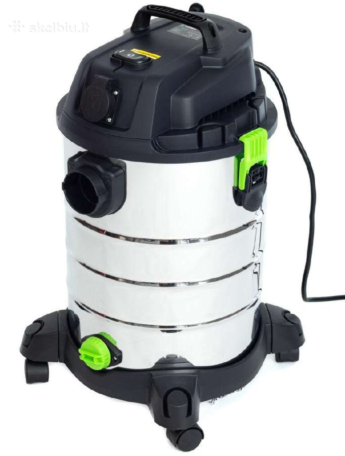 Šlapio ir sauso valymo siurblys Wuber 30 L 1600 W - nuotraukos Nr. 2