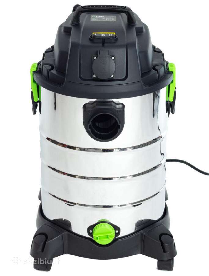 Šlapio ir sauso valymo siurblys Wuber 30 L 1600 W - nuotraukos Nr. 5