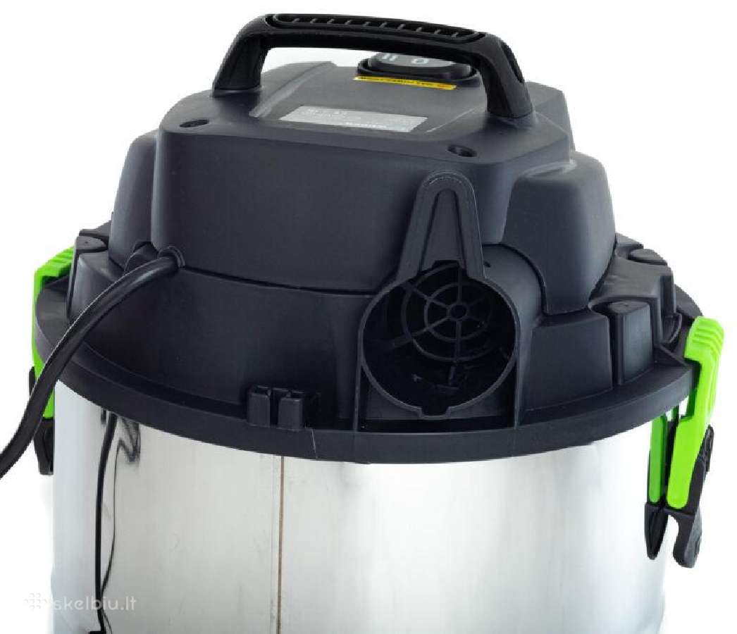 Šlapio ir sauso valymo siurblys Wuber 30 L 1600 W - nuotraukos Nr. 6