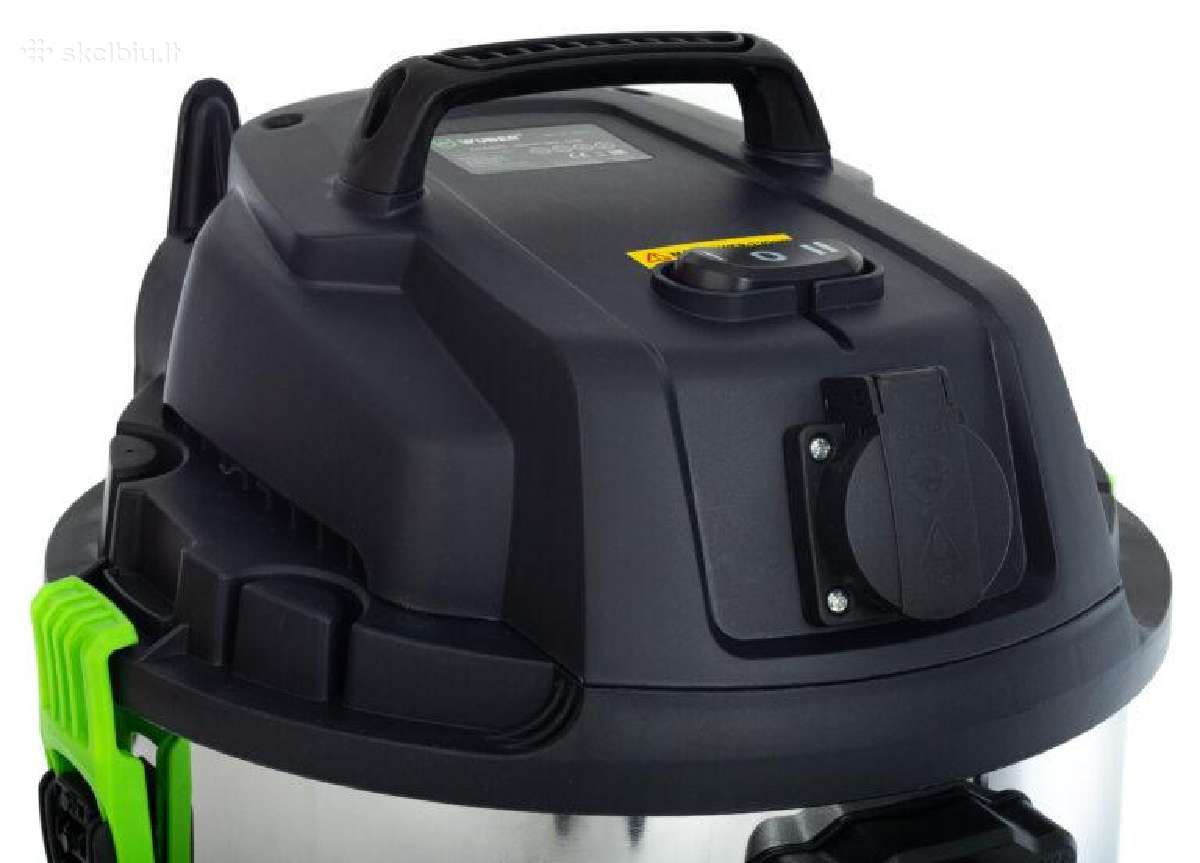 Šlapio ir sauso valymo siurblys Wuber 30 L 1600 W - nuotraukos Nr. 7