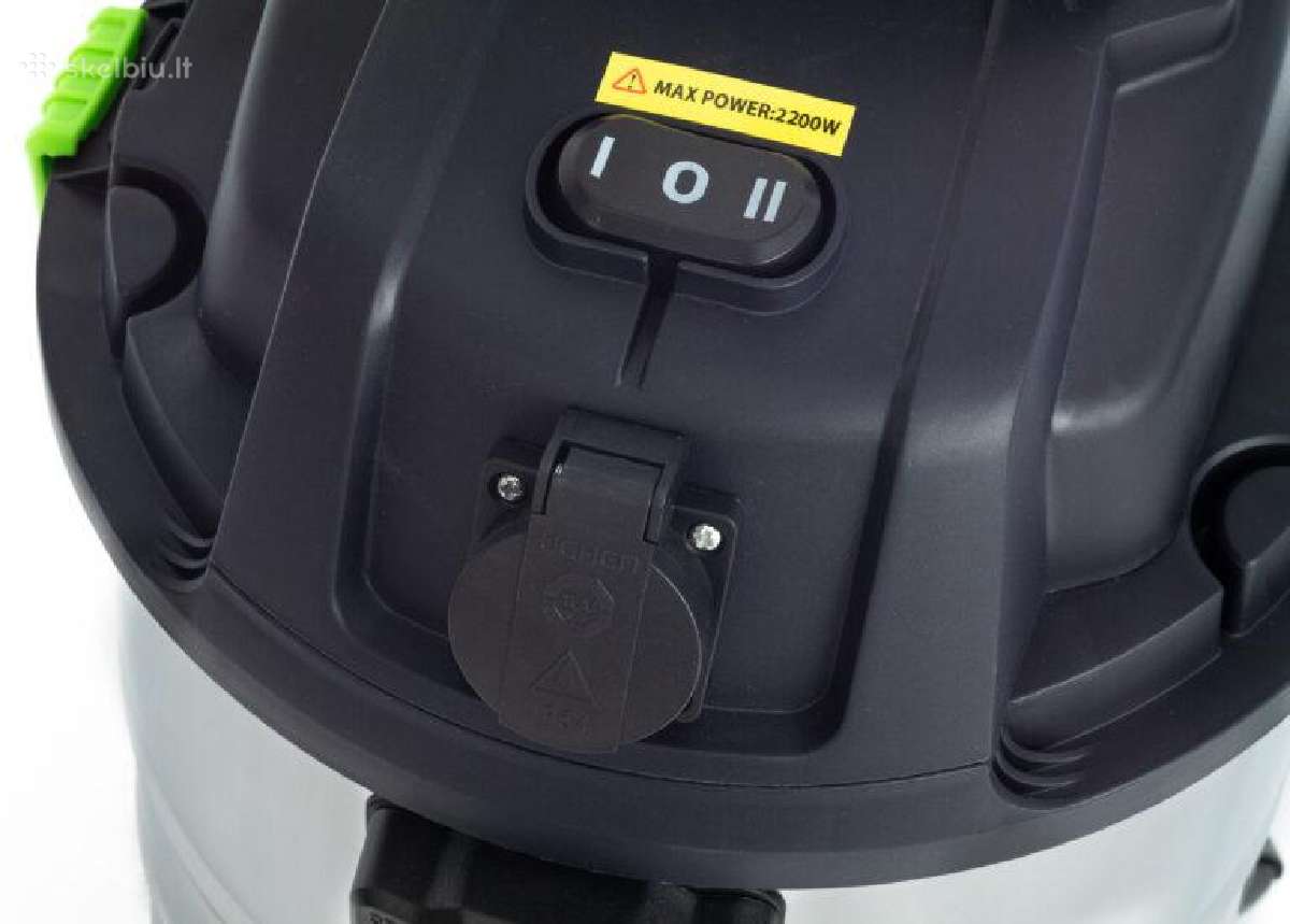Šlapio ir sauso valymo siurblys Wuber 30 L 1600 W - nuotraukos Nr. 9