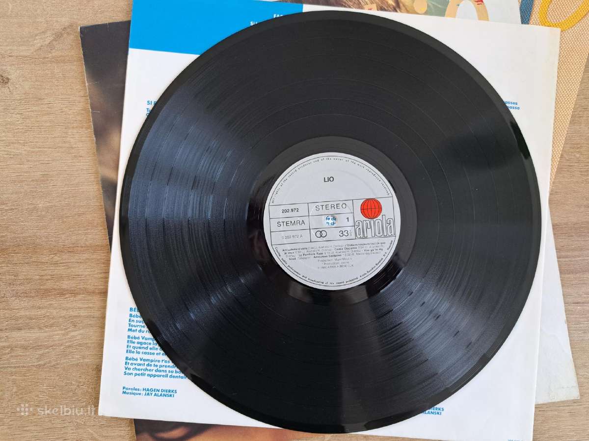 Vinilinė plokštelė Lio - nuotraukos Nr. 4