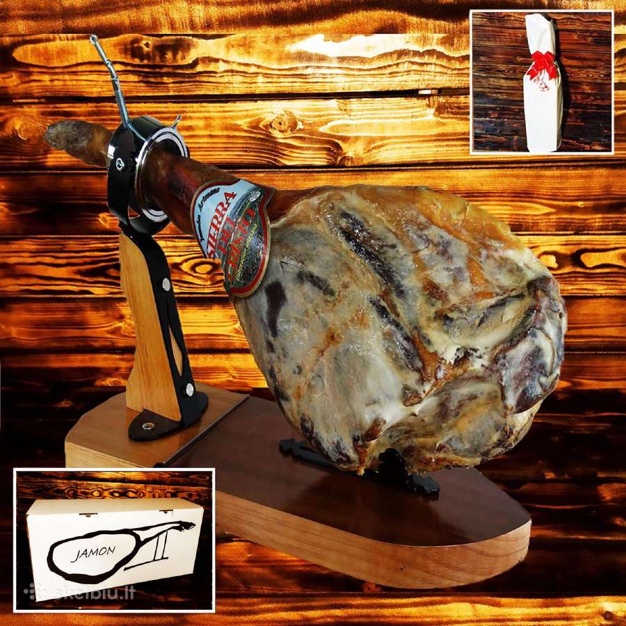 Ispaniskas Vytintas Kumpis Jamon Serrano, Reserva