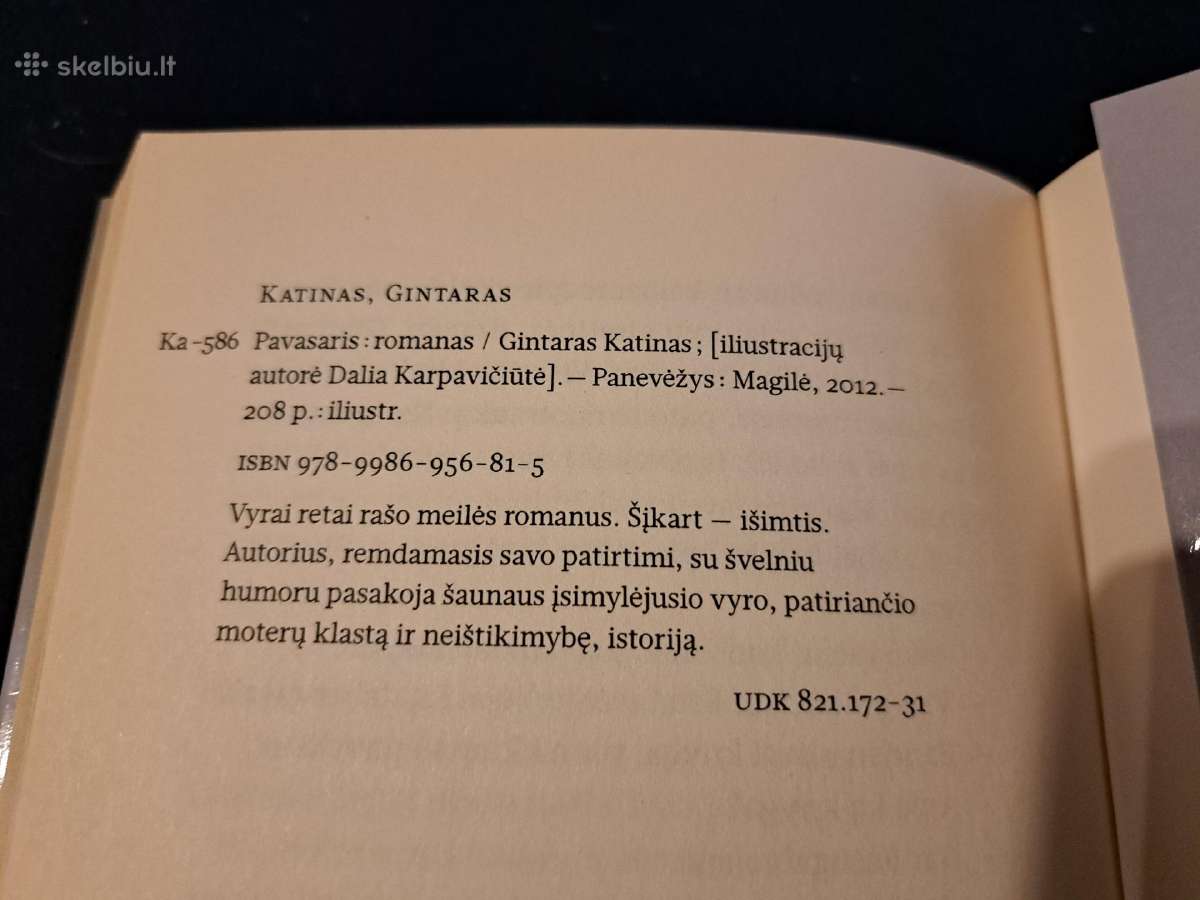 Katinas Gintaras ''Pavasaris'' - nuotraukos Nr. 3
