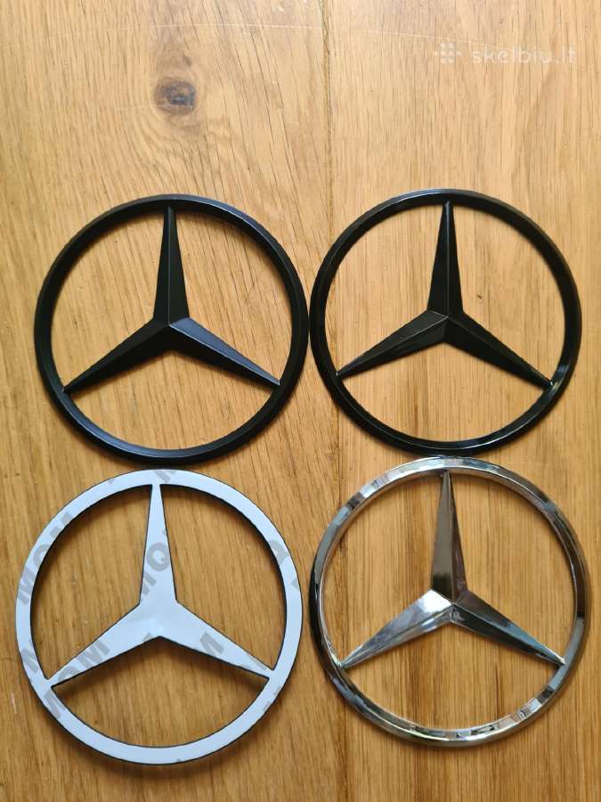 Mercedes ženklas ratu dangteliai 8-616-96777 - nuotraukos Nr. 3