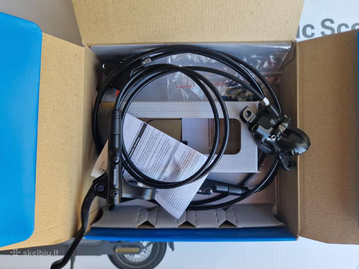 Shimano steps Du-e6100,mt 200,trosai,diskai, - nuotraukos Nr. 10