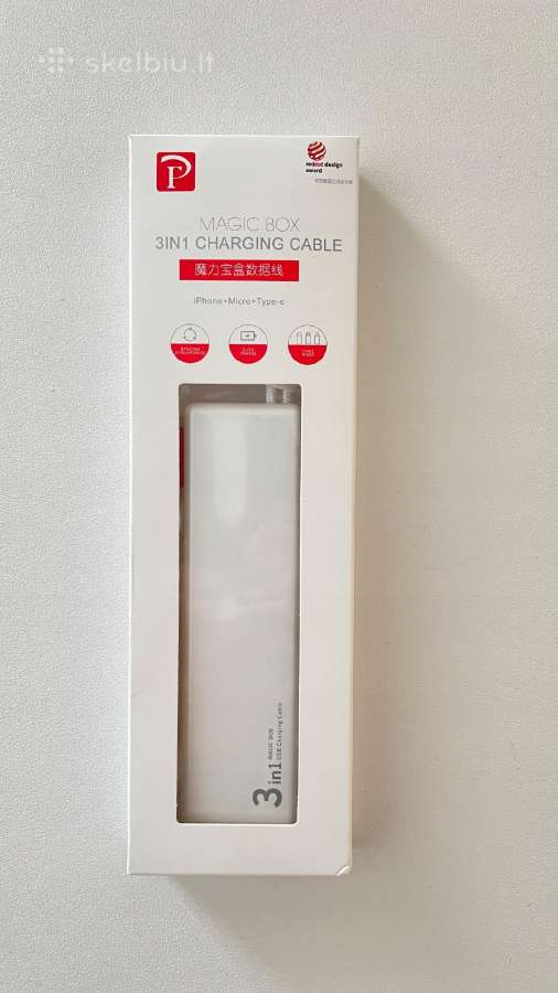 Sulankstomas nešiojamas Usb įkrovimo laidas - nuotraukos Nr. 2