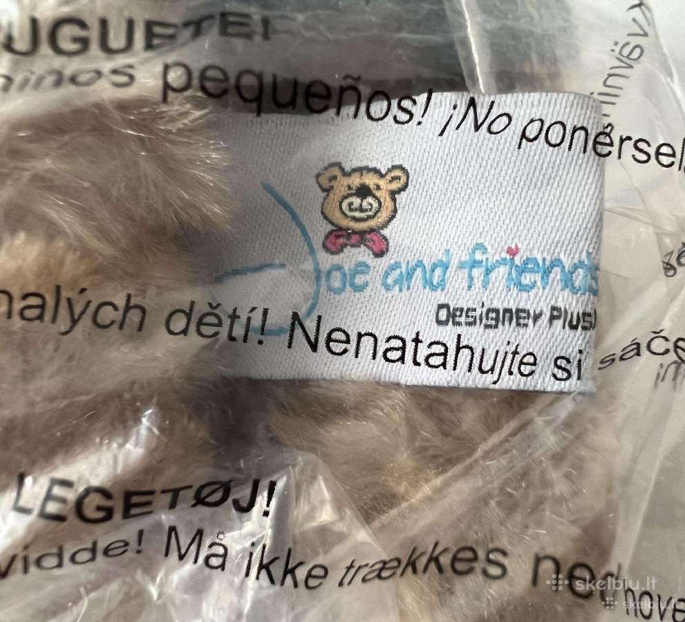 Originalūs meškiukai Teddy su skirtinga apranga - nuotraukos Nr. 4