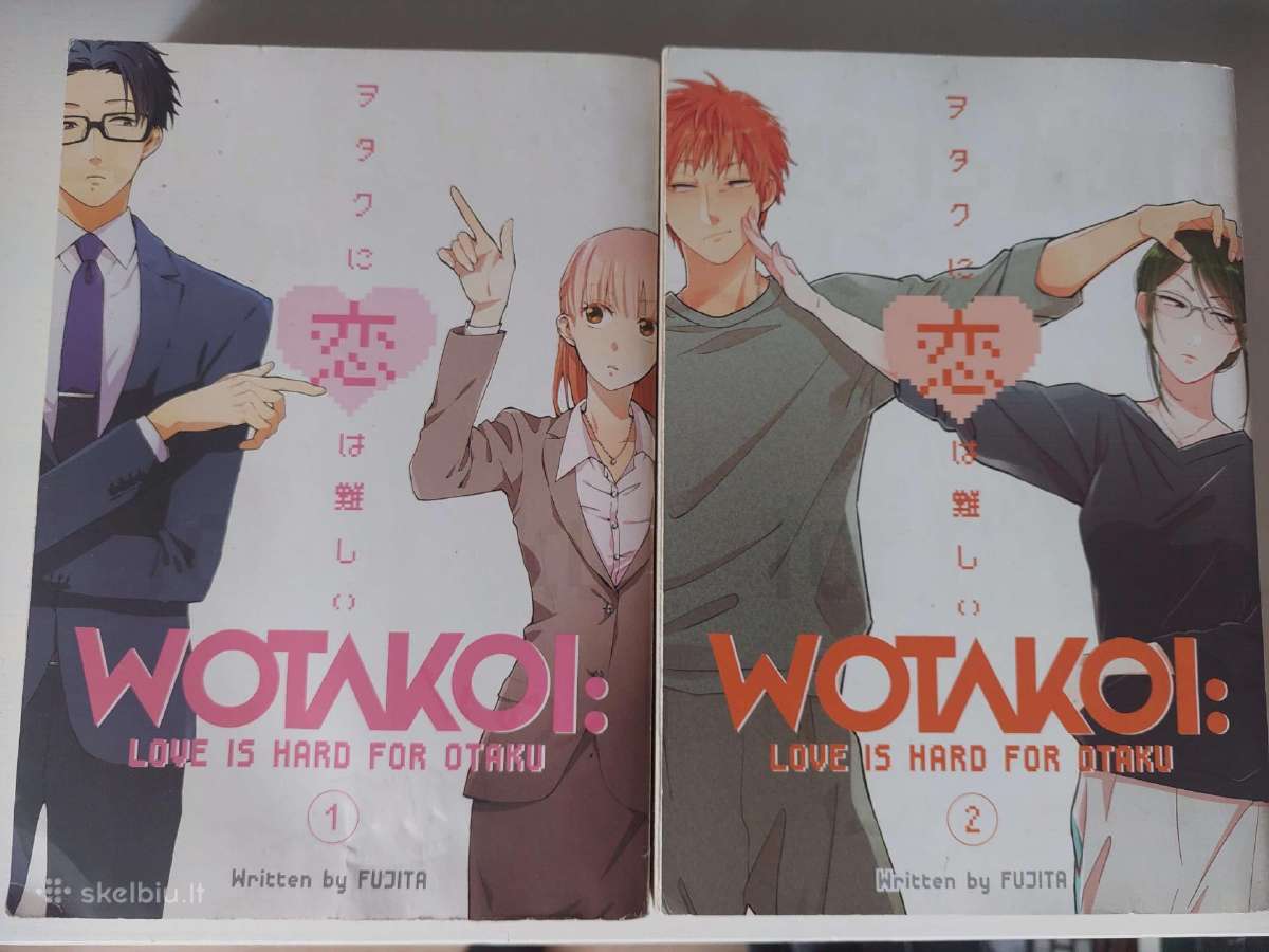 Wotakoi manga vol 1,2