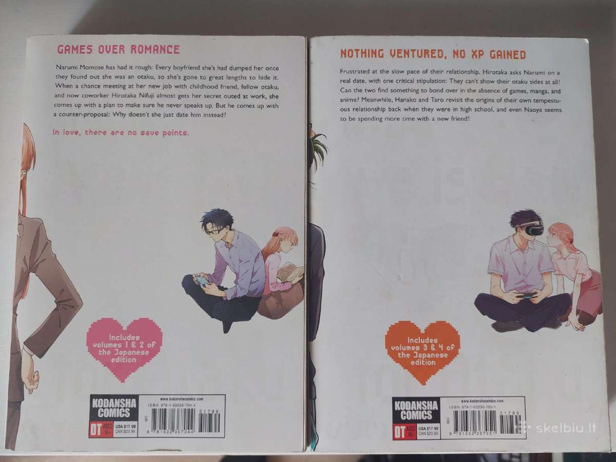 Wotakoi manga vol 1,2 - nuotraukos Nr. 2