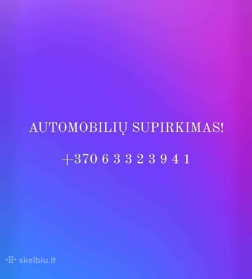 Skubus automobilių supirkimas - nuotraukos Nr. 2