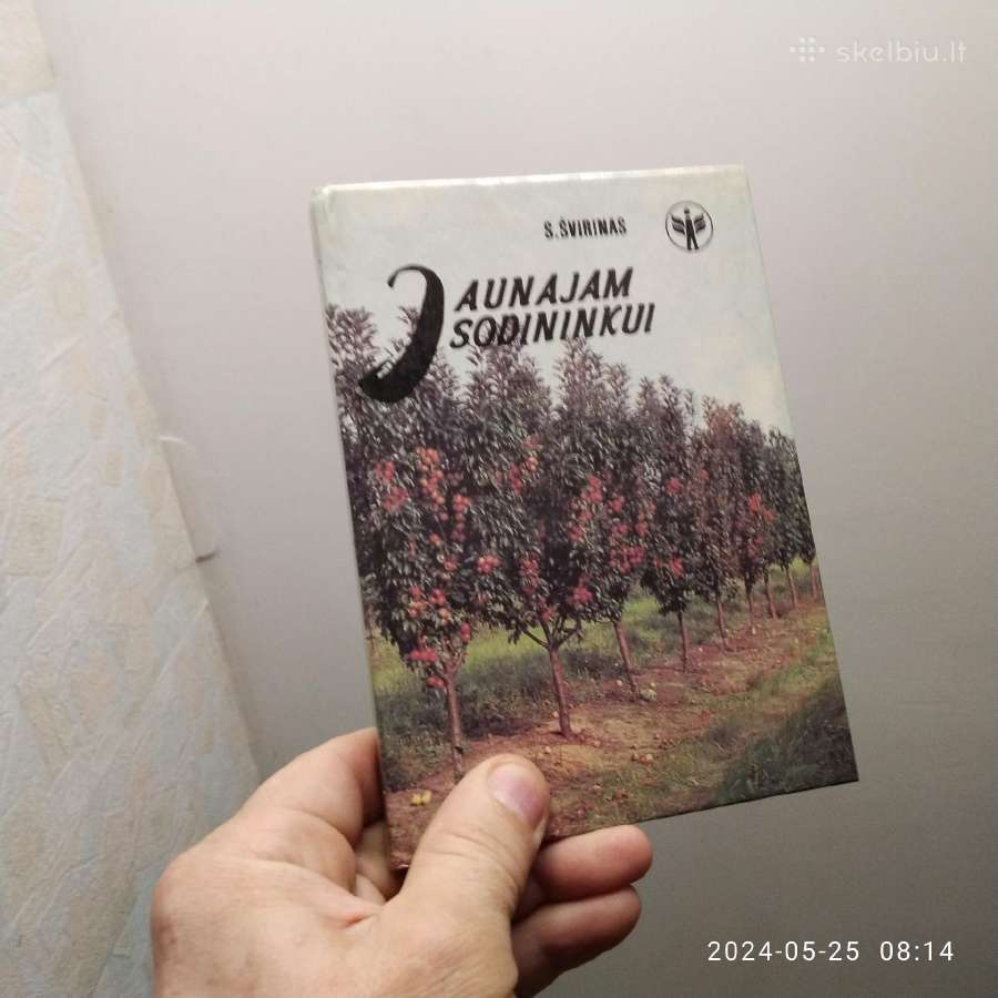 S. Švirinas "Jaunajam sodininkui" 1990 metai