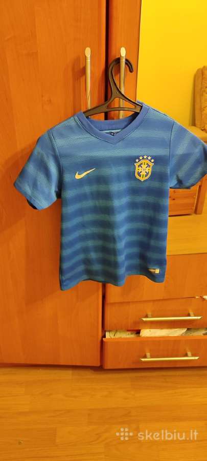 Nike Brazilijos futbolo vaikiški marškinėliai 7-8m - nuotraukos Nr. 3