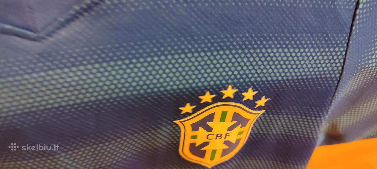 Nike Brazilijos futbolo vaikiški marškinėliai 7-8m - nuotraukos Nr. 4