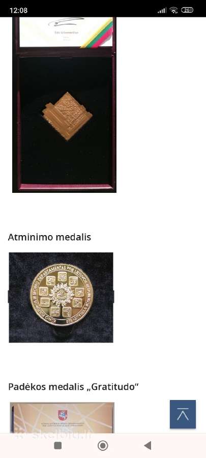 Atminimo medalis - nuotraukos Nr. 4