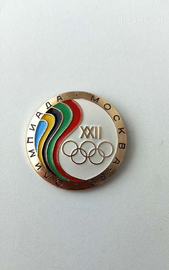 1980 olimpiados ženkliukas