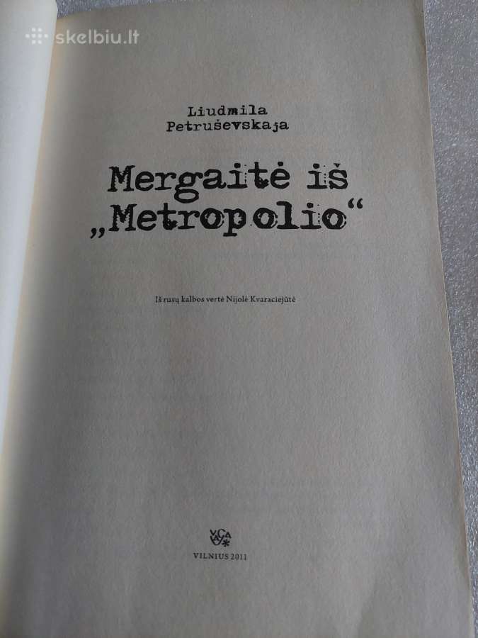Mergaitė iš "Metropolio" - nuotraukos Nr. 2