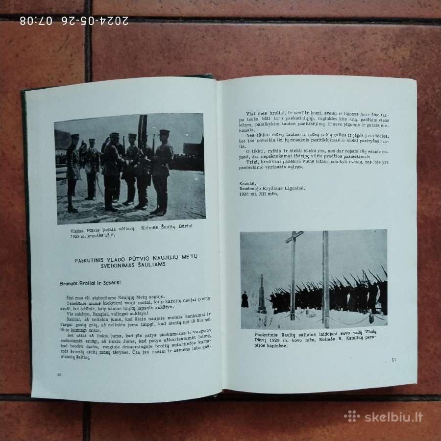 "Lietuvos Šaulių sąjungos istorija" Chicago 1965 m - nuotraukos Nr. 8