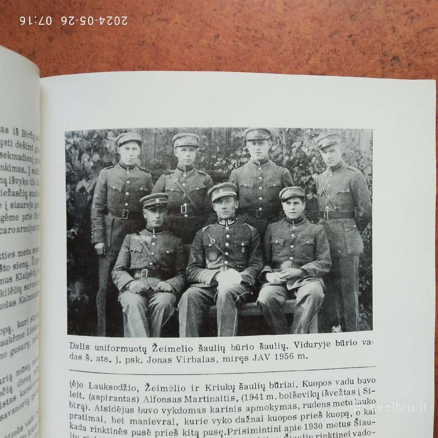 "Lietuvos Šaulių sąjungos istorija" Chicago 1965 m - nuotraukos Nr. 19