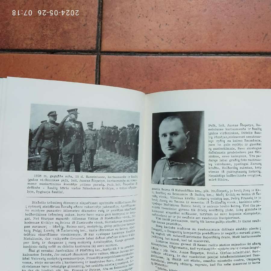 "Lietuvos Šaulių sąjungos istorija" Chicago 1965 m - nuotraukos Nr. 23