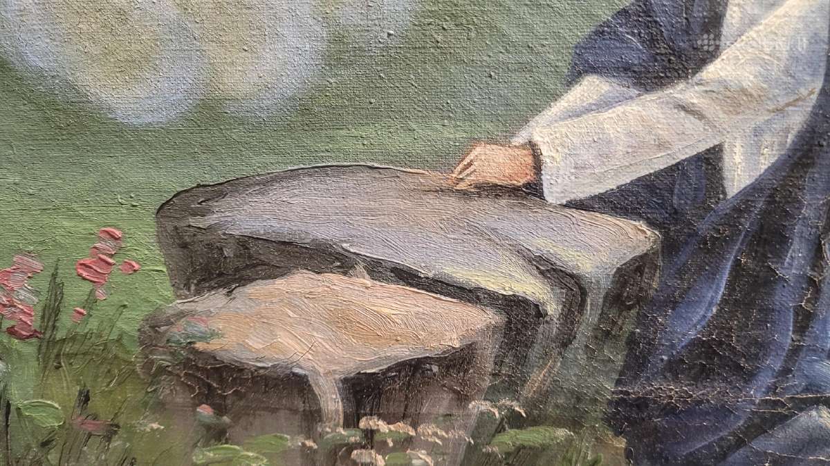 Parduodu paveikslą 70cm/plotis 47cm aukštis - nuotraukos Nr. 2