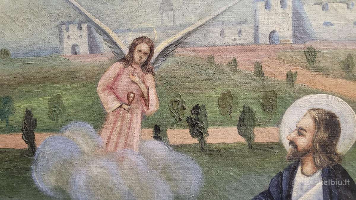 Parduodu paveikslą 70cm/plotis 47cm aukštis - nuotraukos Nr. 3
