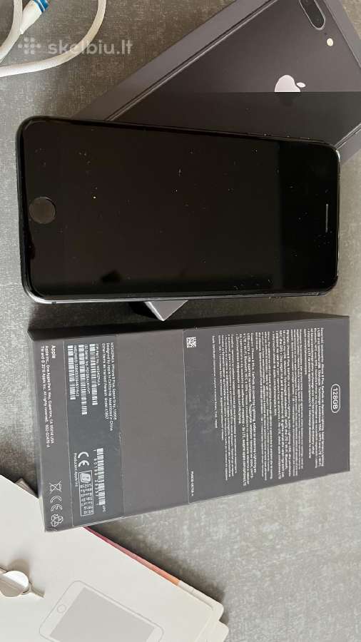 iPhone 8 plus Space Grey 128gb - nuotraukos Nr. 11