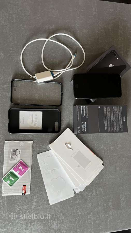 iPhone 8 plus Space Grey 128gb - nuotraukos Nr. 13