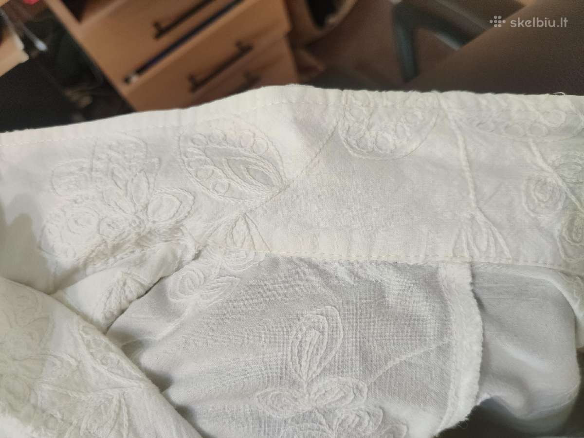 Baltas didesnio dyžio švarkelis 4xl - nuotraukos Nr. 6