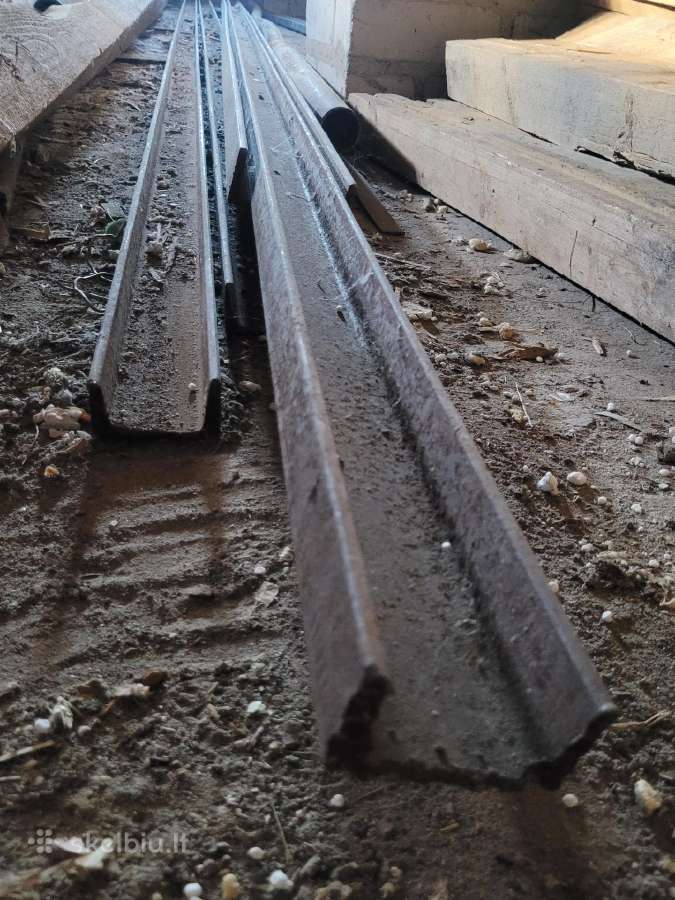 Kvadratiniai strypai, apvalųs strypai. - nuotraukos Nr. 9