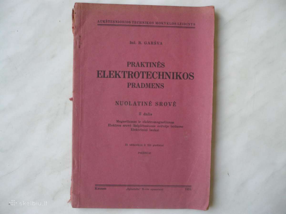Praktinės elektrotechnikos pradmenys