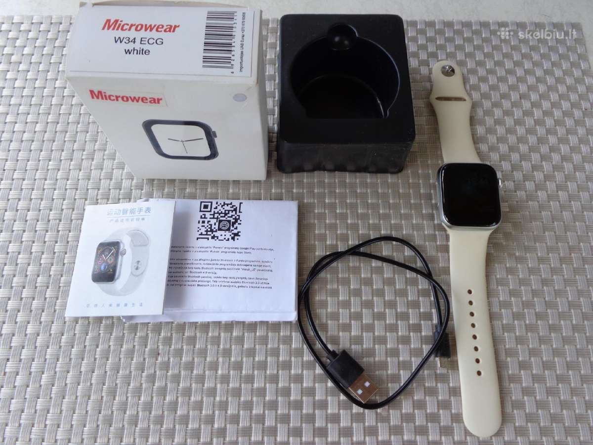 Smart watch Microwear W34 Ecg - nuotraukos Nr. 2