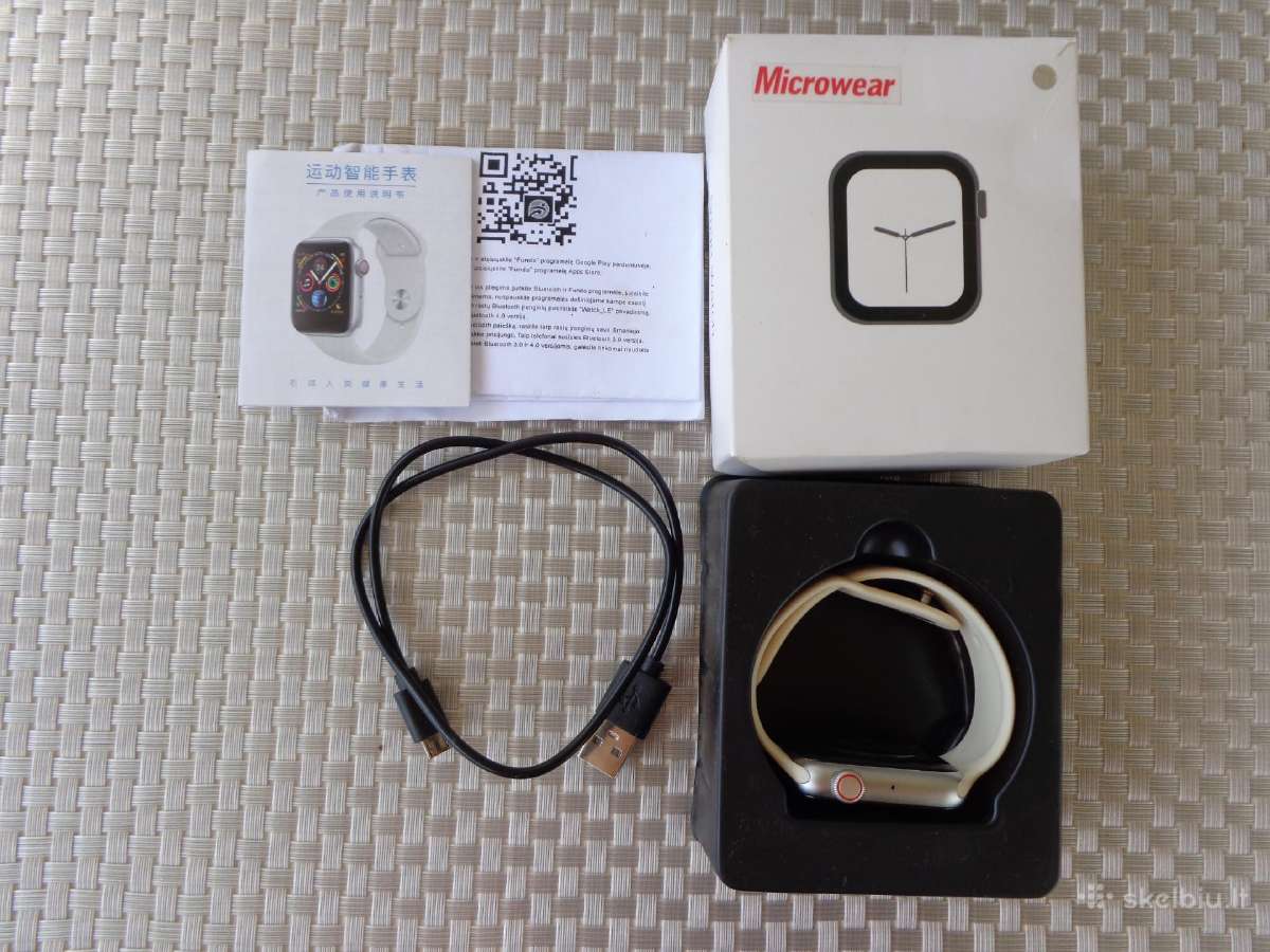 Smart watch Microwear W34 Ecg - nuotraukos Nr. 5
