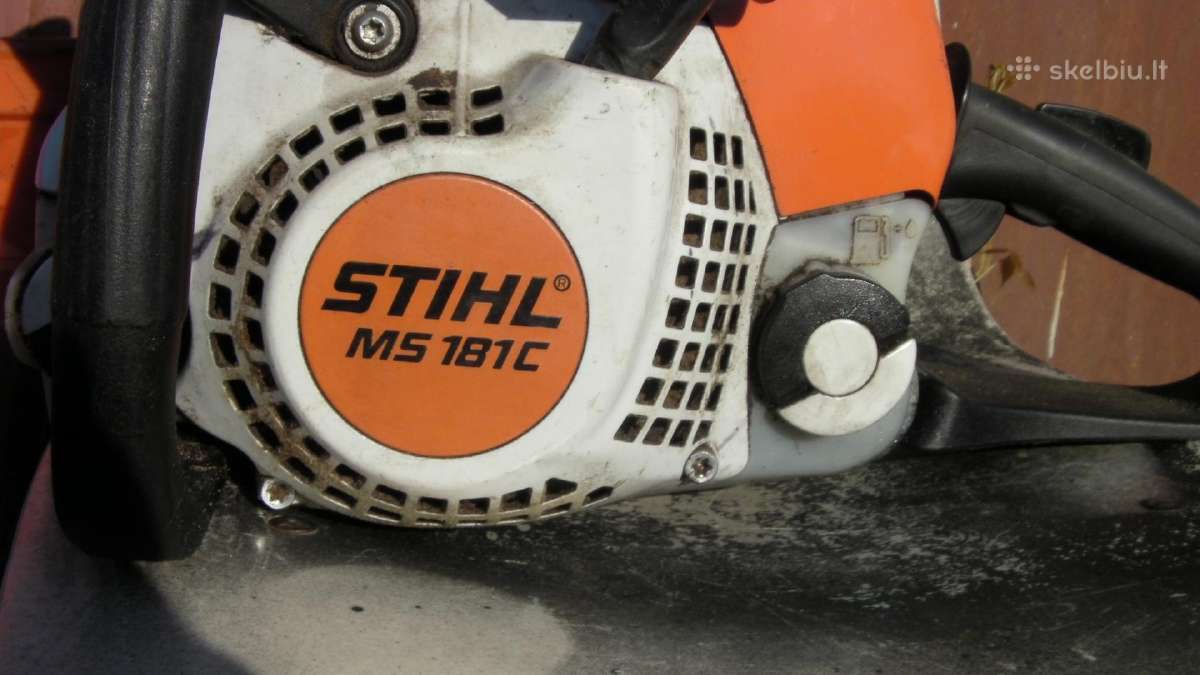 Benzino pjuklas Stihl Ms181c - nuotraukos Nr. 2