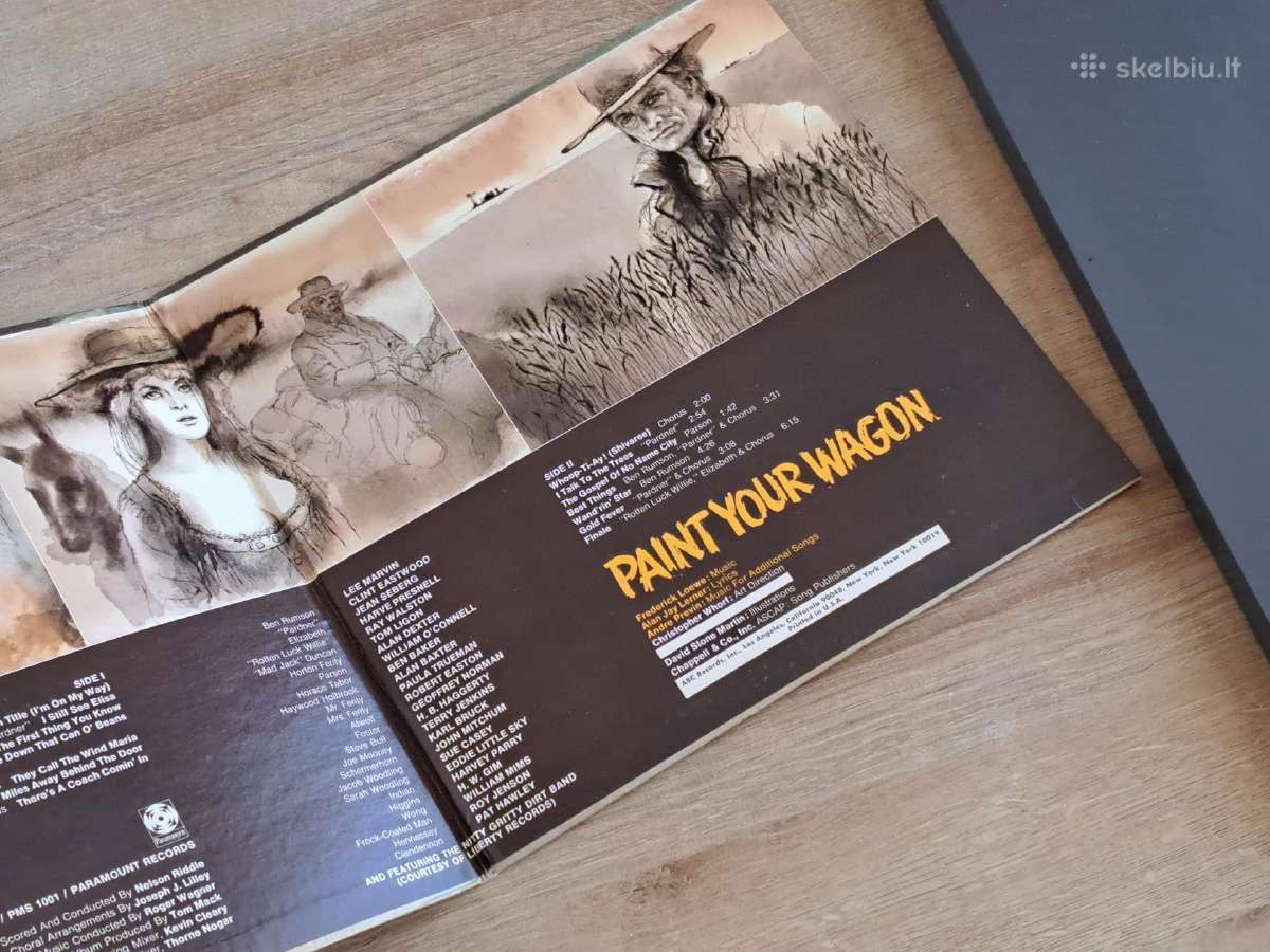 1980 Vinilas Paint Your Wagon U.s.a. - nuotraukos Nr. 5