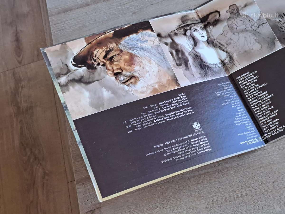 1980 Vinilas Paint Your Wagon U.s.a. - nuotraukos Nr. 4