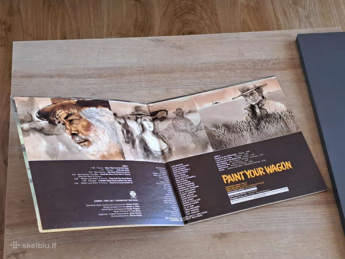 1980 Vinilas Paint Your Wagon U.s.a. - nuotraukos Nr. 6