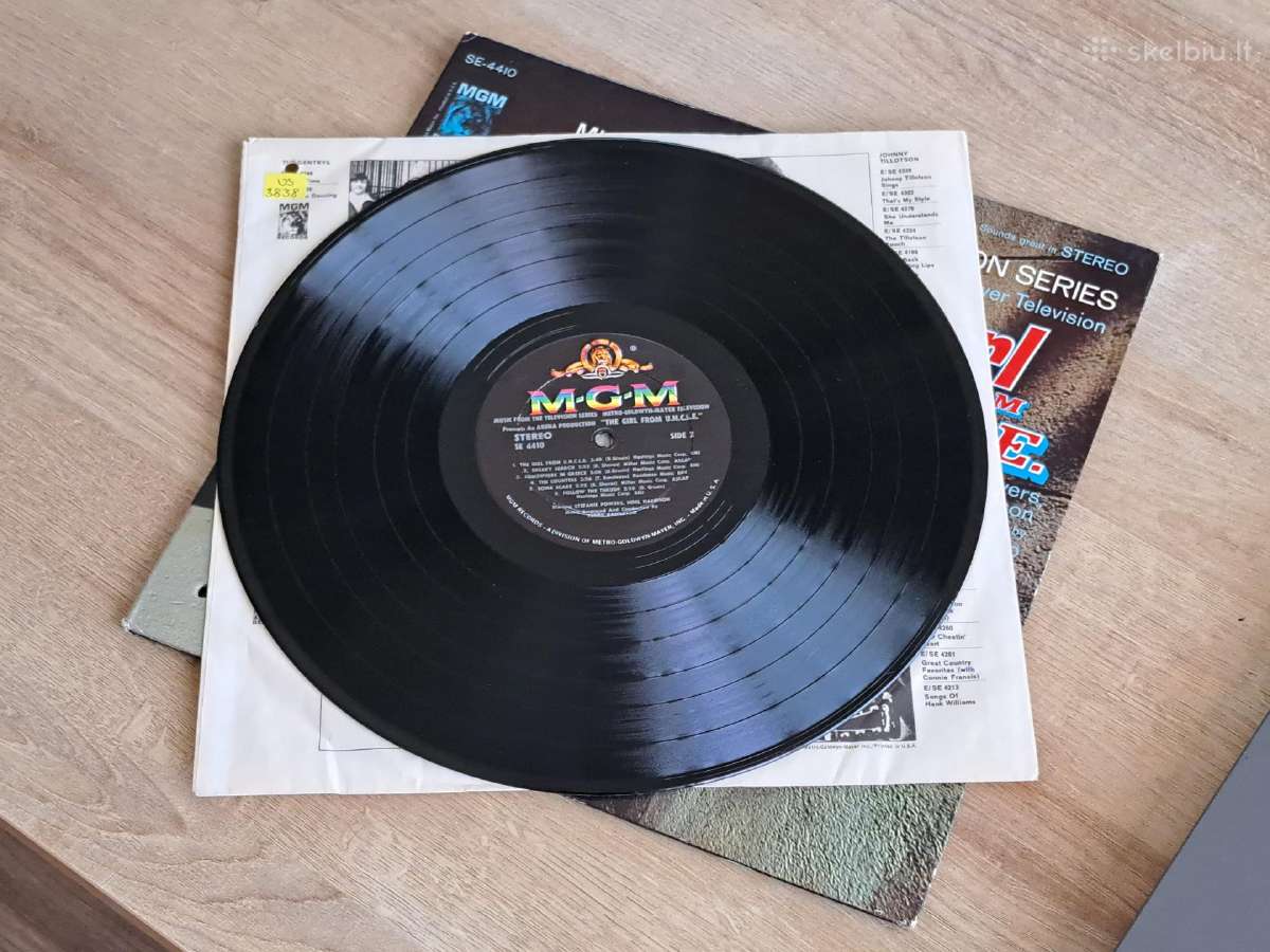 Vinilas, The Girl From U.n.c.l.e., JAV, 1967 - nuotraukos Nr. 4