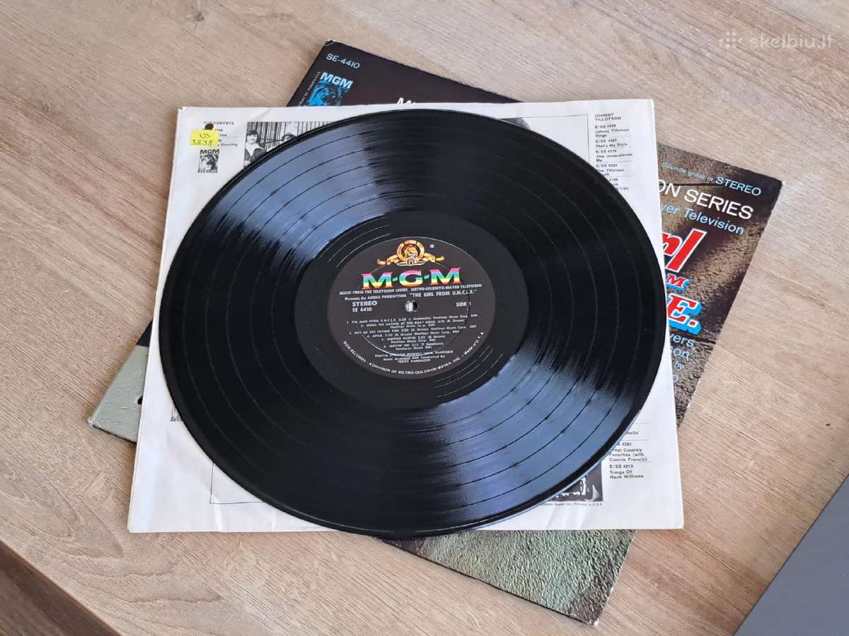Vinilas, The Girl From U.n.c.l.e., JAV, 1967 - nuotraukos Nr. 5