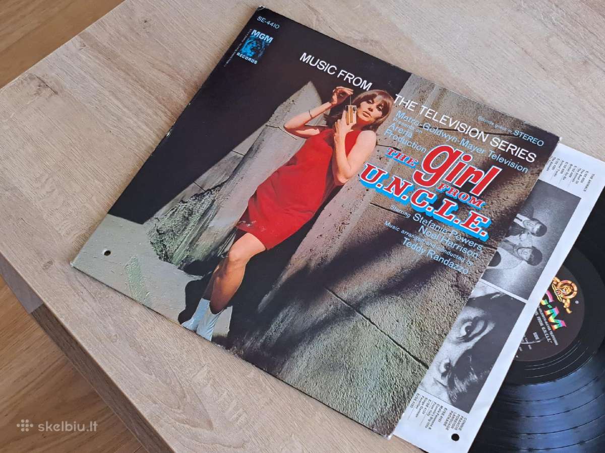 Vinilas, The Girl From U.n.c.l.e., JAV, 1967 - nuotraukos Nr. 2