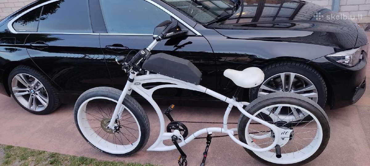 E-dviratis iš paprasto, didelė Samsung baterija - nuotraukos Nr. 7
