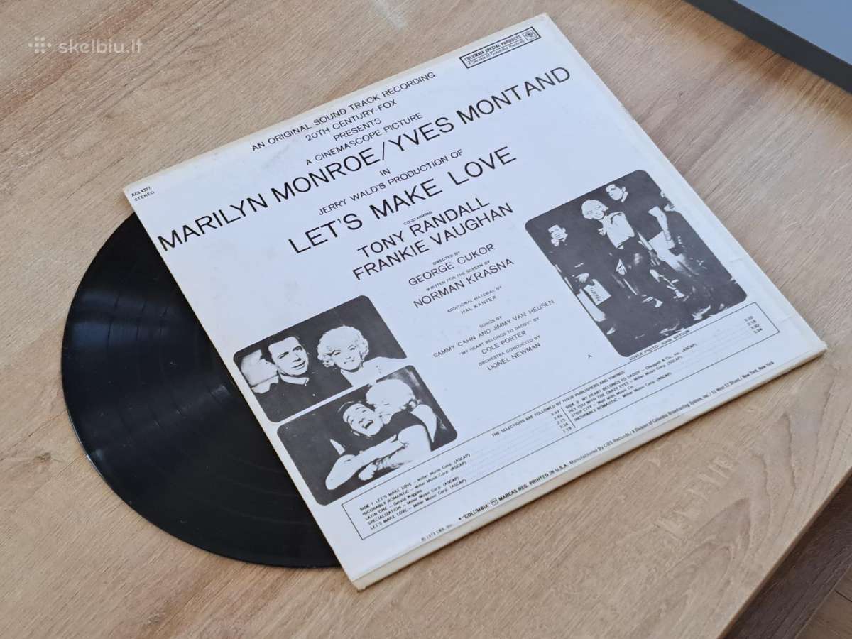 Marilyn Monroe - Yves Montand, Frankie Vaughan - nuotraukos Nr. 2