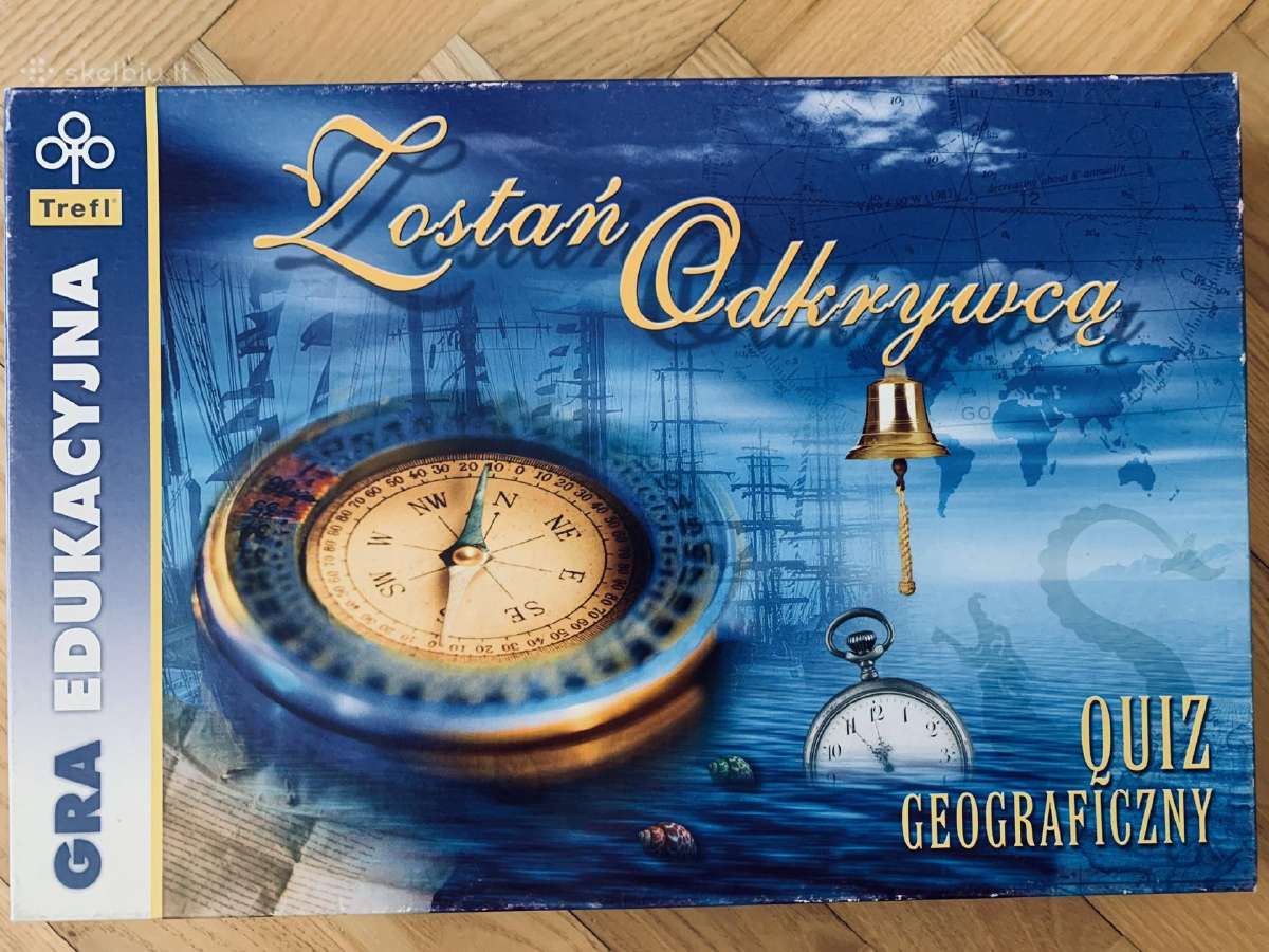 Stalo zaidimas Zostań Odkrywcą