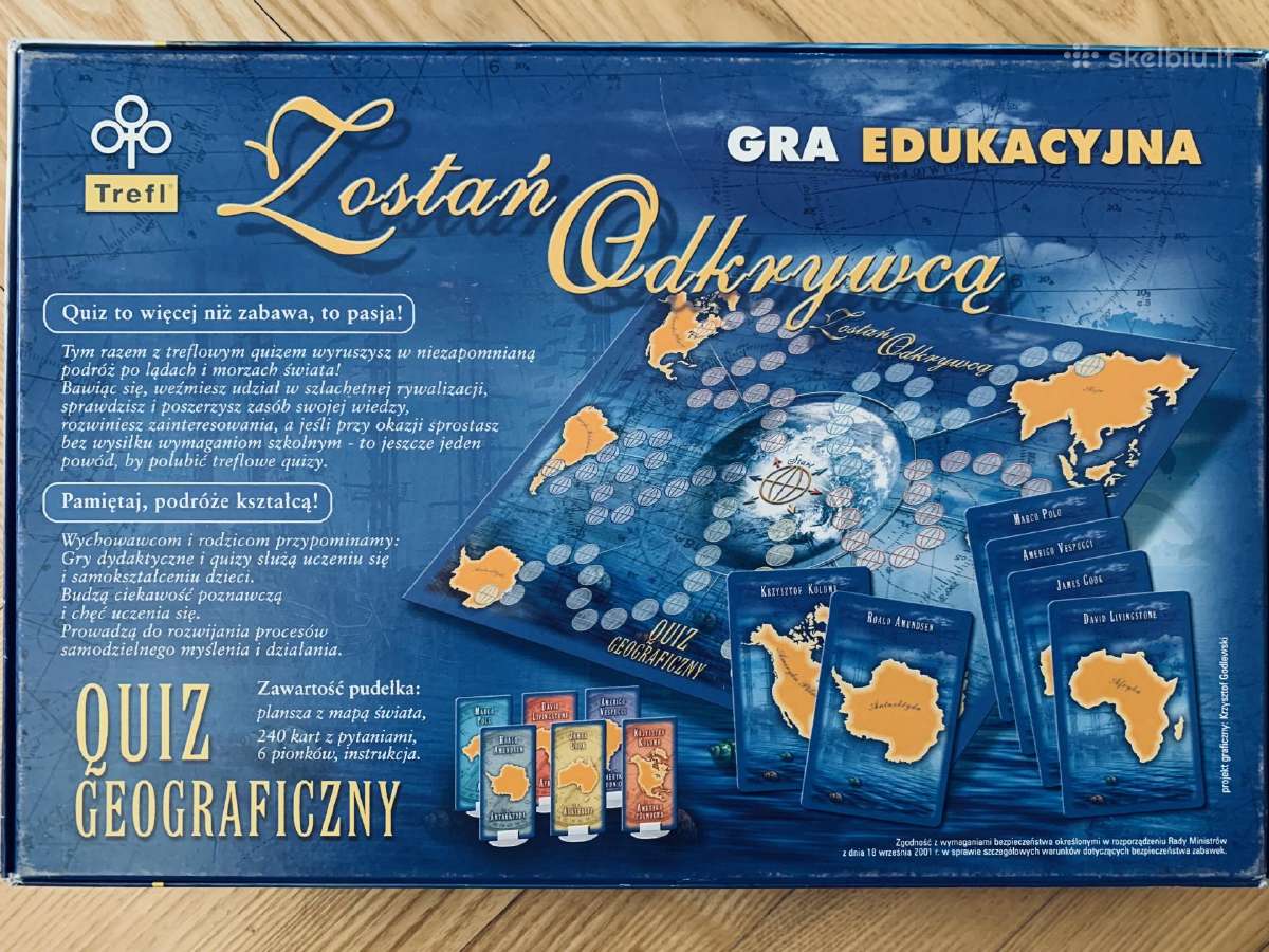 Stalo zaidimas Zostań Odkrywcą - nuotraukos Nr. 2